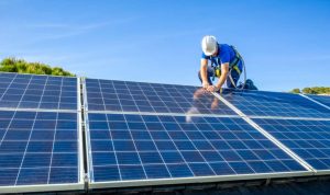 Installation et mise en production des panneaux solaires photovoltaïques à L'Ile-d'Yeu